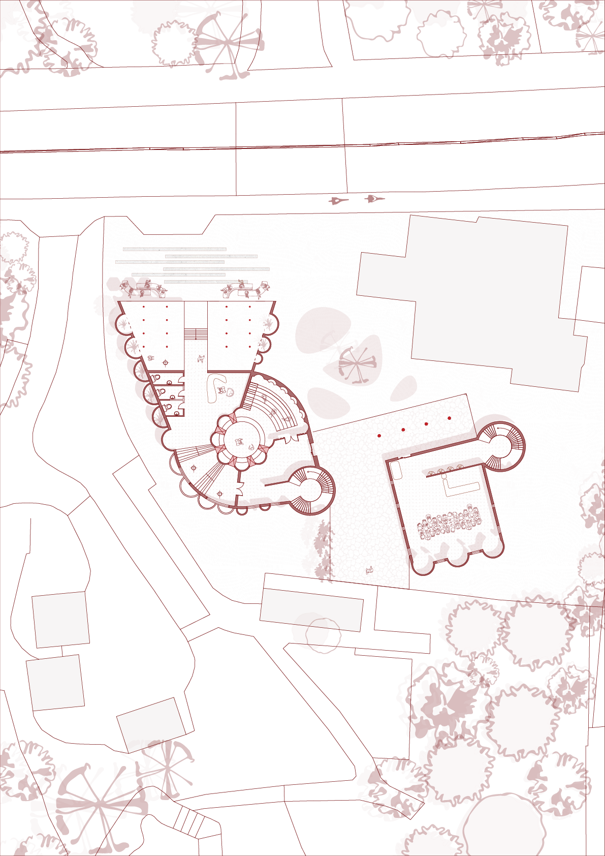 House of Melody — site plan